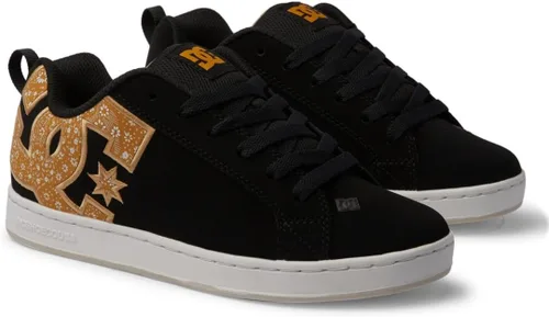 Vista 15 de DC Womens Dc Women's Court Graffik Casual Skate Shoe Plantilla blanca y negra