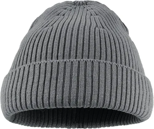 Vista 2 de CLAPE Gorros para hombre, con puños y cráneo, acanalados, para uso diario, de punto liso, para esquí, suave, cálido, grueso, holgado, para la nieve