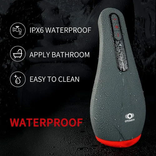 Vista 6 de OTOUCH Masturbador masculino automático, OLED Displayer Taza de masturbación masculina con 5 succiones y 6 vibraciones y función de calentamiento