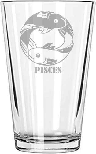 Vista 10 de Alankathy Mugs Vaso de cerveza de 16 onzas para signo del zodiaco Signo de nacimiento Acuario Aries, Cáncer Capricornio Géminis Leo Libra Piscis