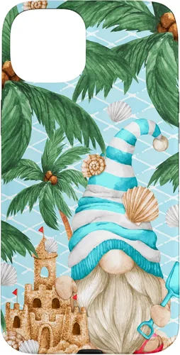 Vista 9 de Life is Better At The Beach for Summer Lover Funny Gnome Case for iPhone 17