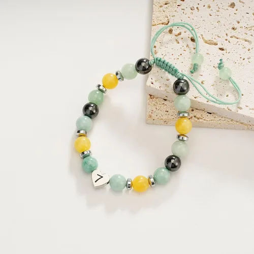 Vista 2 de SIXFOX Dainty Link Charm Bracelet For Women Trendy Pearl Beaded Bracelet With Natural Adjustable Statement Bracelet Jewelry Gifts for Bridesmaid