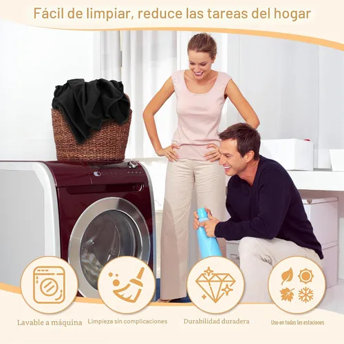 Vista 5 de Catalonia Manta impermeable para cama, funda reversible de forro polar, protector de muebles lavable a prueba de líquidos