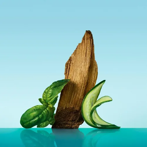 Vista 2 de Calvin Klein Eternity for Men Aqua Eau de Toilette - Notas de madera de cedro fresco, crujiente, pepino