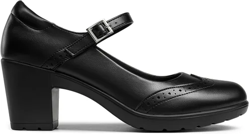 Vista 2 de DREAM PAIRS Zapatos de vestir Oxfords Mary Jane para mujer