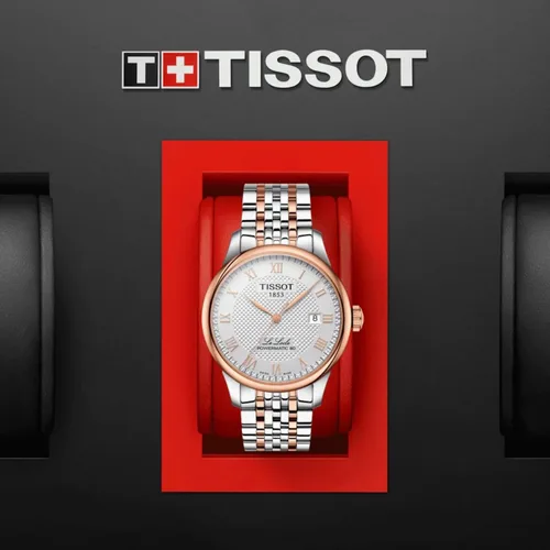 Vista 4 de Tissot Le Locle Powermatic 80, Gris, Classic