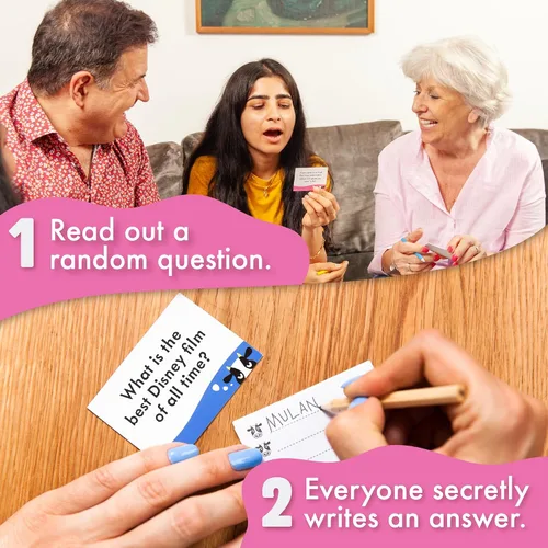 Vista 4 de Paquete de juego de fiesta – Mentalidad de manada y Inclinación y grito Divertidos juegos de mesa familiares para adultos, adolescentes y niños