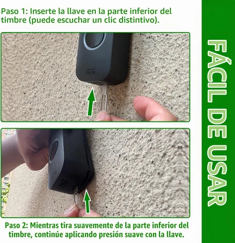 Vista 6 de Paquete de 4 herramientas de repuesto para llave de timbre de puerta