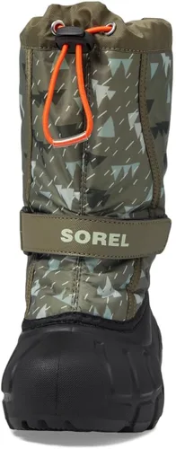 Vista 2 de Sorel Botas con estampado de flurry para niños jóvenes