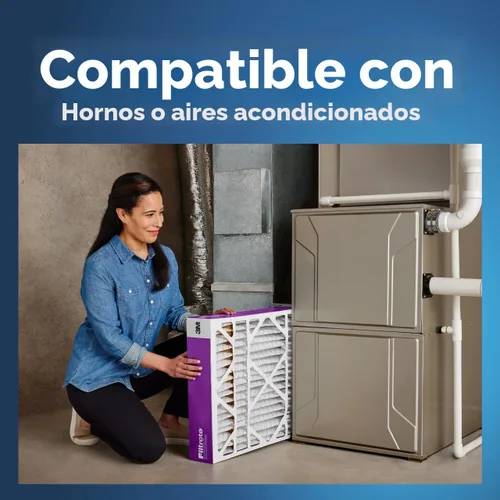 Vista 7 de Filtrete - Filtro de aire para horno y aire acondicionado de 16 x 20 x 4 pulgadas, MPR 1550, MERV 12, se adapta a Lennox y Honeywell, filtro