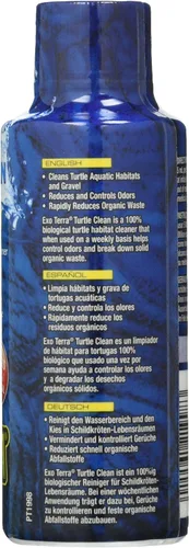 Vista 2 de Exo Terra Exo Terra Turtle Clean - Limpiador biológico para hábitat de tortugas, 4.1 fl oz