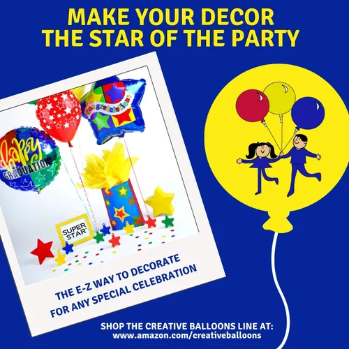 Vista 4 de Creative Balloons™ Mfg. Inc. - Peso de globo de burbujas, 1.51 onzas, oro rosa metálico, 10
