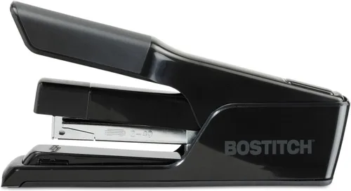 Vista 8 de Bostitch Office EZ Squeeze Engrapadora de Escritorio de Grapa Plana de 40 Hojas, Esfuerzo Reducido, Negro (B9040)