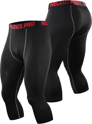 Vista 2 de Neleus - Leggings de compresión para hombre