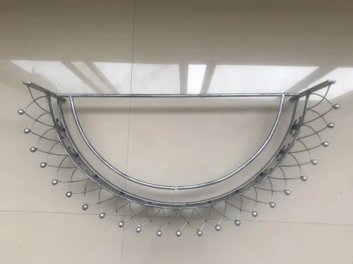 Vista 4 de OctoRose Dosel Corona de Pared de Metal para Cama - Decoración de Pared Corona Antigua con Varillas y Herrajes Incorporados - para Sobre Camas