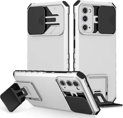Vista 66 de Funda compatible con Samsung Galaxy M13 5G/A04 Dimensional Soporte Ventana Corredera Teléfono Móvil Funda Protectora a Prueba de Golpes para Samsung