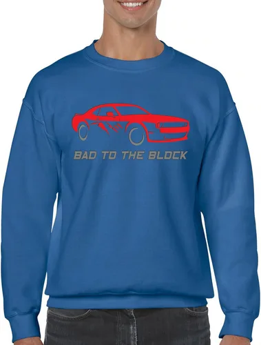 Vista 41 de Bad To The Block - Sudaderas con capucha y cuello redondo para hombre