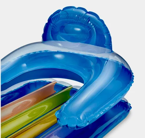 Vista 3 de Funsicle Flotador inflable de piscina azul cielo, para adultos, unisex