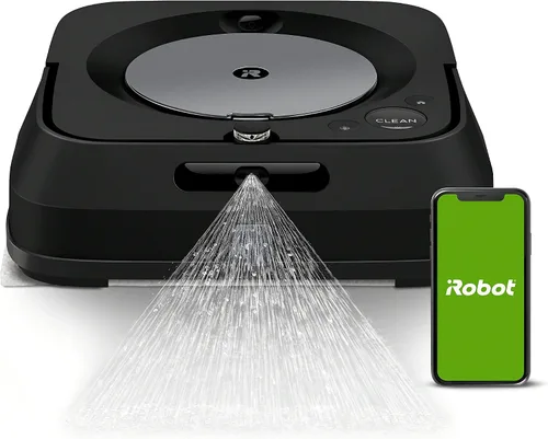 Vista 16 de iRobot Braava jet m6 (6012) Ultimate Robot Mop - Robot barredora con conexión Wi-Fi, Jet Spray, mapeo inteligente, compatible con Alexa, ideal