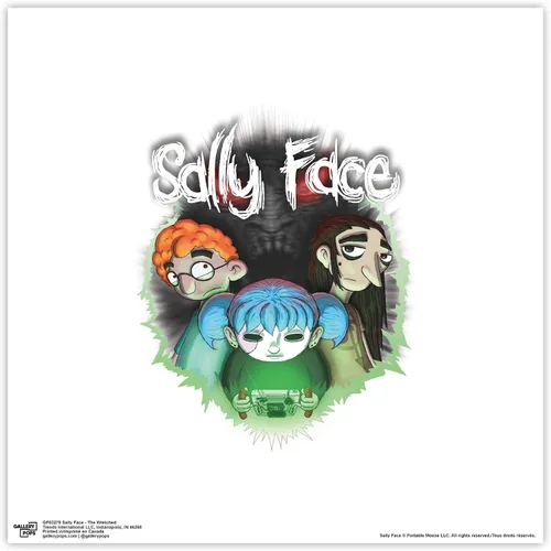 Vista 9 de Trends International Gallery Pops Sally Face - Póster de pared de The Wretched, 12.00 x 12.00 pulgadas, versión de marco negro