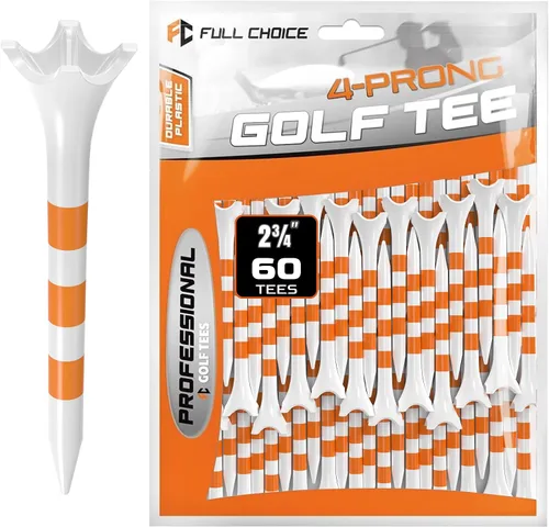 Vista 8 de Paquete de 60/100 camisetas de golf de plástico (2-3/4 pulgadas o 3-1/4 pulgadas), durabilidad y estabilidad mejoradas, diseñadas para reducir