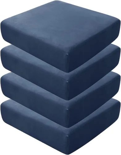 Vista 23 de Fundas de asiento de terciopelo ultra suave, fundas de cojín de asiento suave SOFE fundas de sofá con parte inferior elástica lavable funda