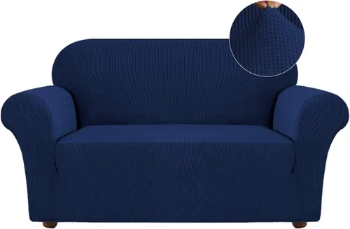 Vista 23 de Turquoize Funda elástica para silla reclinable, funda para sofá reclinable, funda de sofá de 1 pieza con bolsillo lateral, funda protectora