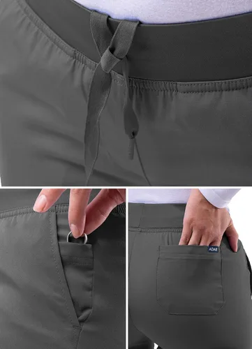 Vista 4 de Adar Pro Scrubs - Pantalones ajustados de yoga para mujer