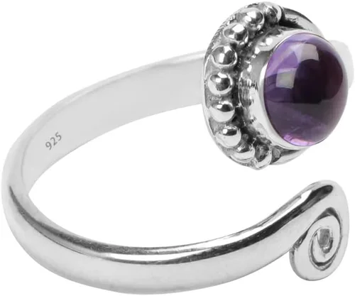Vista 36 de Anillo de dedo del pie de piedra preciosa de plata de ley 925, joyería para el cuerpo, anillo de dedo del pie de la mano de la mano de la piedra