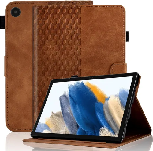 Vista 27 de Funda para Samsung Galaxy Tab S6 Lite 2024/2022/2020 de 10.4 pulgadas SM-P620/P625/P610/P613/P615/P619 de piel sintética, funda magnética con Negro