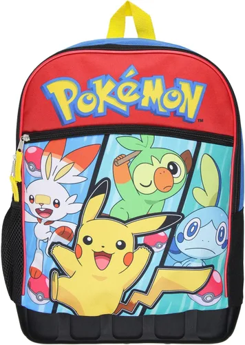Vista 2 de Bioworld Pokemon Sword and Shield Starters - Mochila moldeada de 16 pulgadas