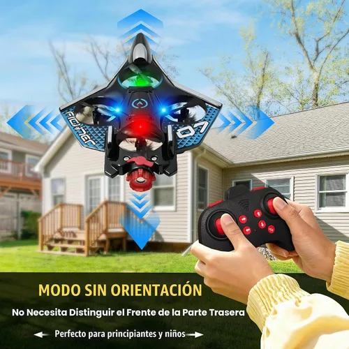 Vista 6 de Avión RC con spray frío y luz LED