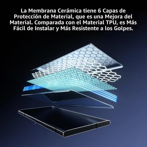 Vista 7 de MAYtobe 2 protectores de pantalla para Samsung Galaxy Note 10 Plus película