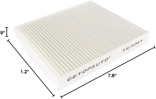 Vista 8 de GETOPAUTO Filtro de aire de cabina PA30093 compatible con Kenworth T-680 T-880 Peterbilt 567 579 Reemplazar X1987001 PA30093 PA4405 CAF1815P