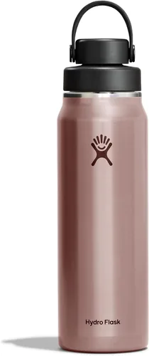 Vista 22 de Hydro Flask Tapa de pico flexible ancha y ligera - Botella de agua aislada de acero inoxidable de 24 onzas, azul zafiro Sapphire Blue