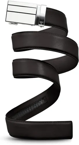 Vista 15 de Mission Belt Cinturón de trinquete de cuero para hombre, colección 3Bar