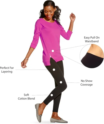 Vista 7 de No Nonsense Womens Cotton Legging