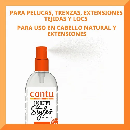 Vista 5 de Cantu Protective Styles by Angela - Ambientador para el cabello con desodorantes, 4 onzas