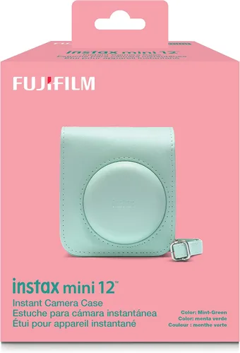 Vista 3 de Fujifilm Funda para cámara Instax Mini 12, color verde menta
