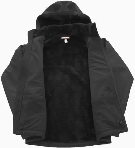 Vista 4 de Kirkland Signature Chaqueta Softshell con forro polar resistente al agua para hombre