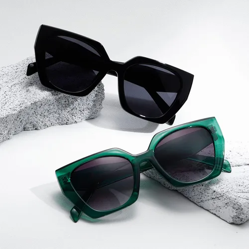 Vista 7 de Gafas de sol retro para mujer y hombre, cuadradas, modernas, modernas, modernas, con protección UV, parasol