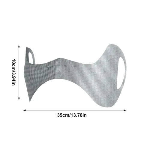 Vista 5 de Parche de protección solar – Protector UV facial, protector de ojos de ciclismo Protector solar transpirable y cómodo con diseño ligero, accesorio