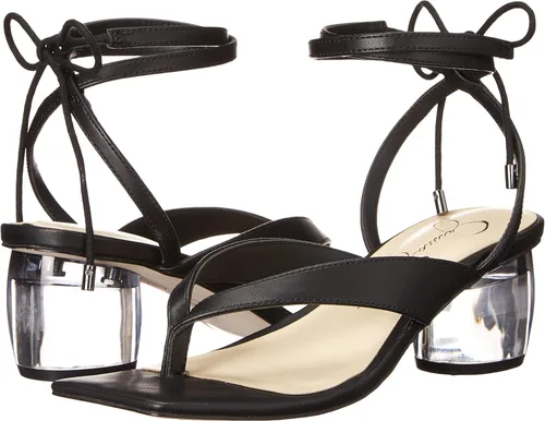 Vista 7 de Jessica Simpson Women's Sitelli Ankle Wrap Sandal Heeled