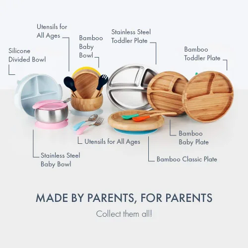 Vista 8 de Cucharas para niños pequeños, Multicolor