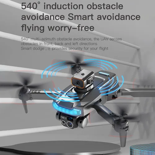 Vista 2 de GoolRC Mini dron con control remoto con cámara única Quadcopter plegable sin cabeza con función de evitación de obstáculos Fotografía de gestos