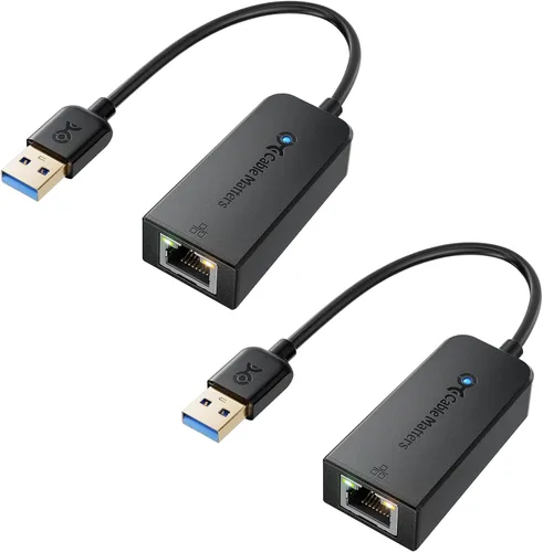 Vista 7 de Cable Matters Adaptador USB a Ethernet, red Gigabit USB 3.0