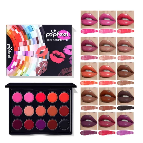 Vista 5 de FantasyDay Juego de maquillaje todo en uno para regalo navideño, kit completo de maquillaje para mujeres, paquete esencial de iniciación, incluye