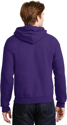 Vista 5 de Gildan Heavy Blend - Sudadera con capucha, Púrpura