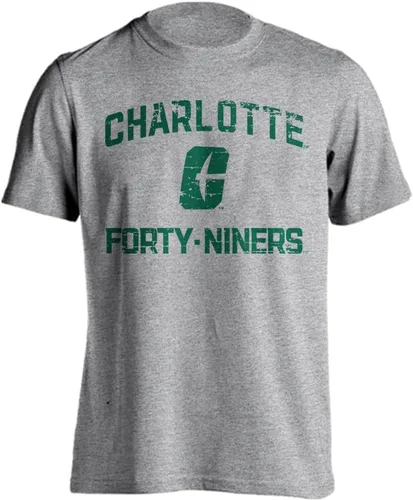 Vista 29 de Sport Your Gear NCAA Camiseta de manga corta retro con licencia oficial de aspecto desgastado para el día del juego, camiseta de espíritu deportivo