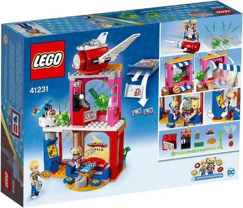 Vista 6 de LEGO DC Super Heroes Girls Harley Quinn al rescate 41231 DC Coleccionable